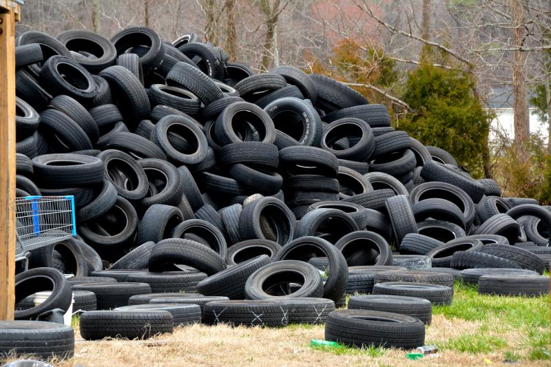 DNREC can offer program funds to help Delaware farmers properly dispose of scrap tires on their property at little or no cost to their agricultural operations. FILE PHOTO